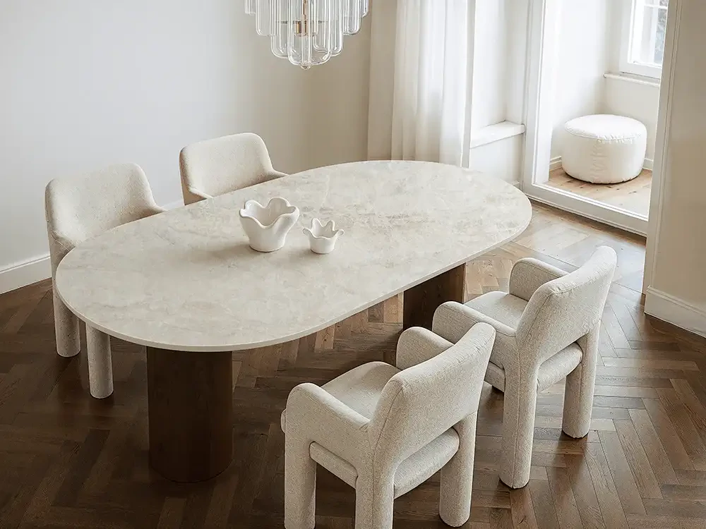 Dekton® Nara Cosentino superficie beige ispirata alla pietra naturale.webp