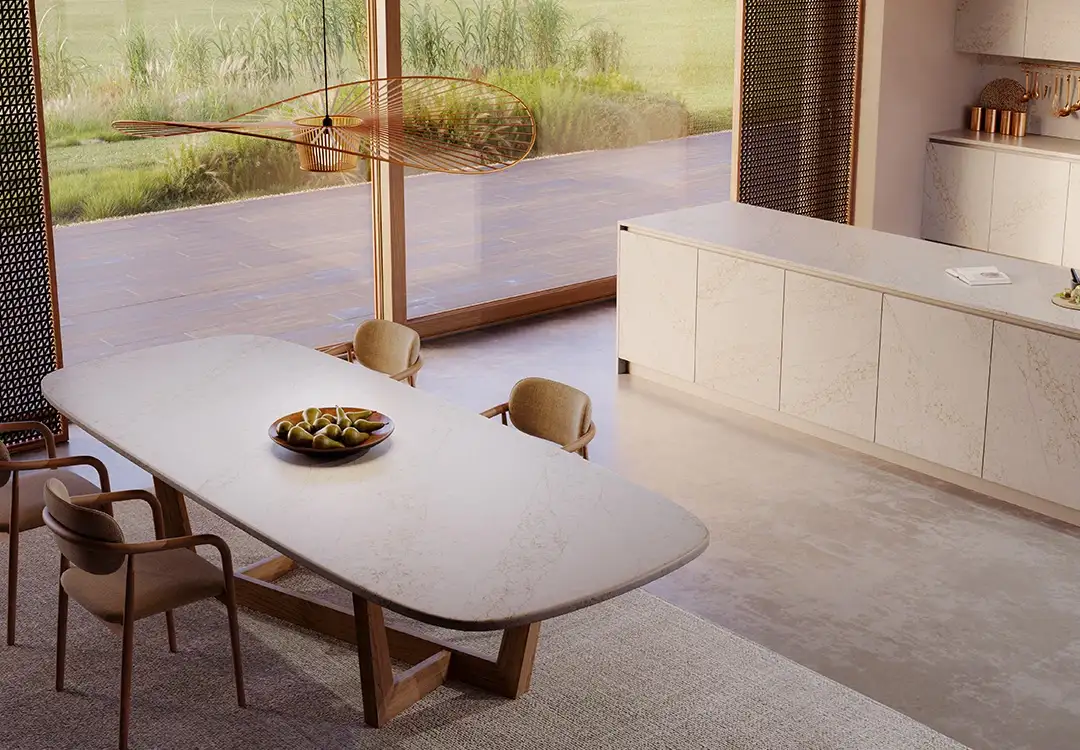 Quartzforms® amplia Forest e New Era con Taj, Sequoia e Bronze: tre nuove superfici minerali tra estetica, performance e sostenibilità