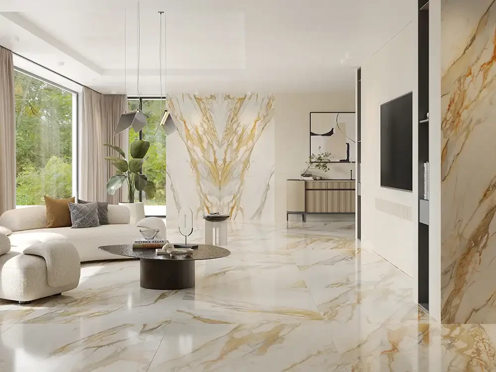 RAK Ceramics lancia superfici in gres tecnico effetto marmo ad alte prestazioni